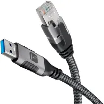 Adapter/kabel sieciowy USB-A na Gigabit Ethernet RJ45 1m