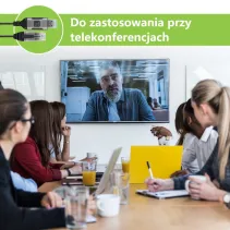 Adapter/kabel sieciowy USB-A na Gigabit Ethernet RJ45 1m