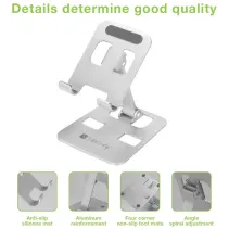 Techly 369427 Aluminiowa podstawka pod telefon - B2B Netinet