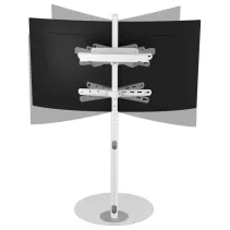 Techly ICA-TR544 Stojak podłogowy TV 32-65" z regulacją - B2B Netinet
