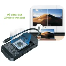 Techly 369809 Transmiter obrazu WiFi USB-C do HDMI - B2B Netinet