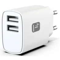 Techly 620430 Ładowarka sieciowa 2x USB 12W 2.4A max - B2B Netinet