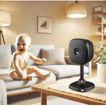 Smart kamera WiFi wewnętrzna HD 2304x1296 z trybem nocnym i audio, IP20