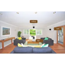 Smart kamera wewnętrz ptz biał