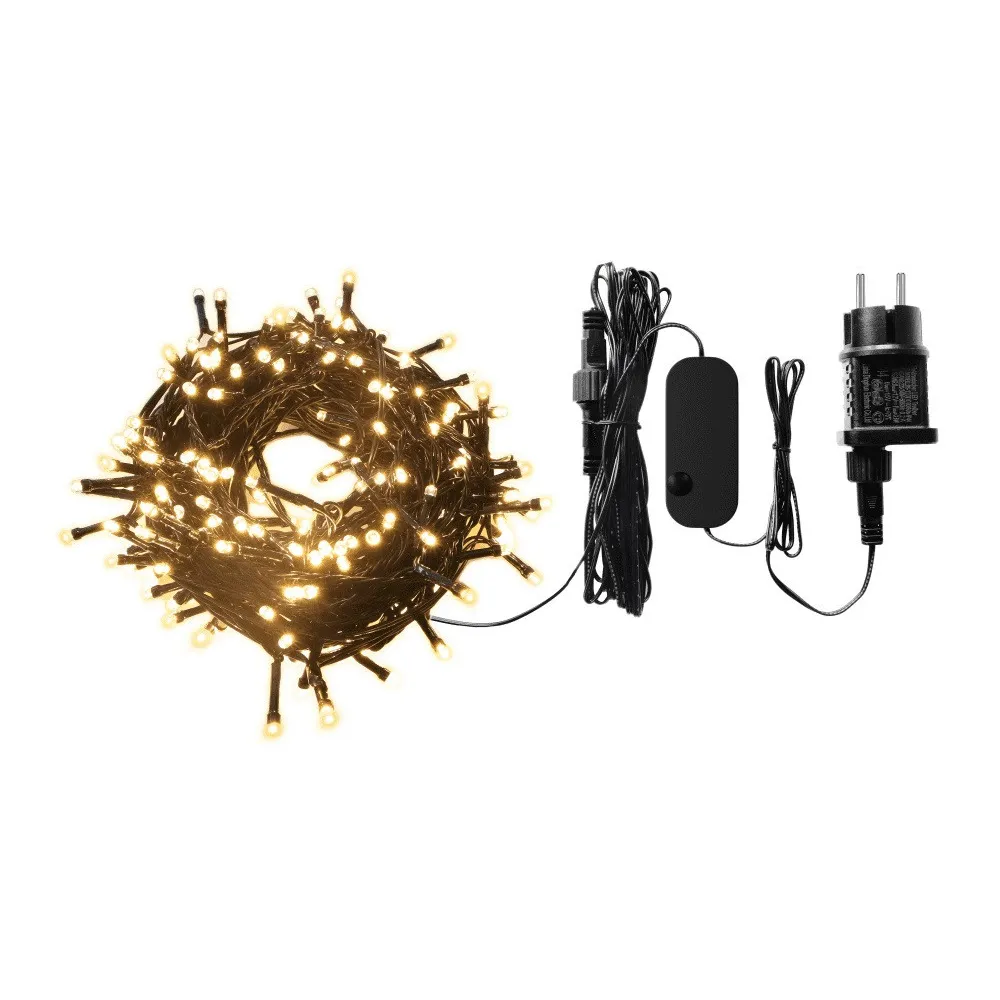 Smart zestaw lampek choinkowych 20m, 200 LED, WiFi, IP44