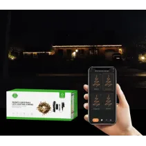 Smart zestaw lampek choinkowych 20m, 200 LED, WiFi, IP44