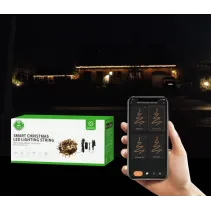 Smart zestaw lampek choinkowych 40m, 400 LED, WiFi, IP44