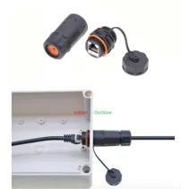 Łącznik RJ45 jednostronnie hermetyczny IP68 Cat6A SFTP