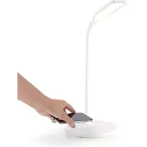 Techly 620232 Lampka LED biurkowa z ładowarką Qi - B2B Netinet