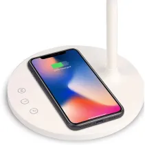 Techly 620232 Lampka LED biurkowa z ładowarką Qi - B2B Netinet