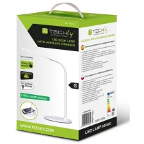 Techly 620232 Lampka LED biurkowa z ładowarką Qi - B2B Netinet