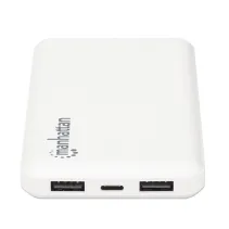 Manhattan 406277 Przenośny Power Bank 10 000 mAh 2x USB-A