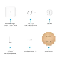 Wewnętrzny Access Point WiFi 7 802.11be, 10GbE, zarządzalny, EnGenius Cloud
