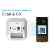 Wewnętrzny Access Point WiFi 7 802.11be, 10GbE, zarządzalny, EnGenius Cloud