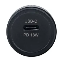 Ładowarka samochodowa USB-C Power Delivery 18W/3A
