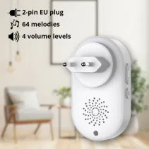 Dzwonek kinetyczny zestaw nadajnik i odbiornik, IP56, 180m