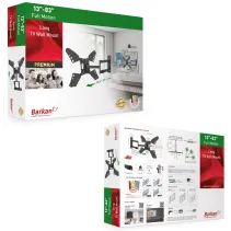 Barkan 3400L Wieszak na telewizor 83" obrotowy - B2B Netinet