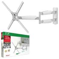 Barkan BM343XLW Biały uchwyt do telewizora 65" obrotowy - B2B Netinet