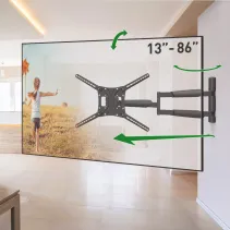 Barkan BM443XL Długi wieszak do telewizora 86" obrotowy - B2B Netinet