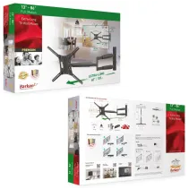 Barkan BM443XL Długi wieszak do telewizora 86" obrotowy - B2B Netinet