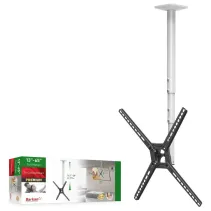 Barkan 3500 Biały wieszak TV sufitowy do 65" regulowany - B2B Netinet