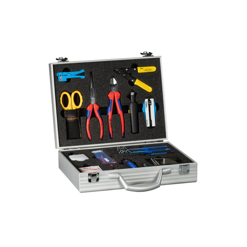 Zestaw narzędzi do instalacji światłowodowych