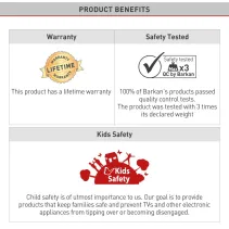 Barkan S40 Uniwersalne nóżki do telewizora 13-70" - B2B Netinet