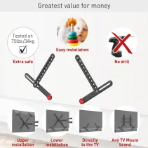 Barkan E820 Uchwyt VESA TV do głośnika Soundbar - B2B Netinet