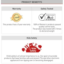 Barkan BM80 Regulowany uchwyt do Smart TV Box PC - B2B Netinet