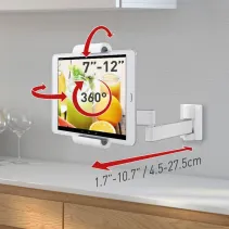 Barkan T54 Obrotowy uchwyt ścienny do tabletu 7-12" - B2B Netinet