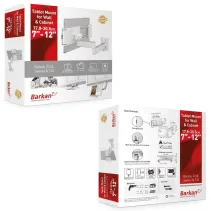 Barkan T54 Obrotowy uchwyt ścienny do tabletu 7-12" - B2B Netinet