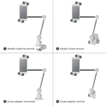Barkan T580 Składany statyw do telefonu i tabletu 4-12" - B2B Netinet