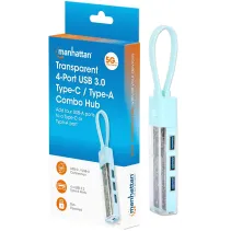 Manhattan 181020 4-Portowy hub USB 3.2 Gen1 Typ-C/A - B2B Netinet