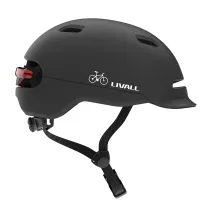 Kask Livall C20 Neo 57-61cm czarny z LED i SOS - B2B Netinet