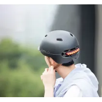 Kask Livall C20 Neo 57-61cm czarny z LED i SOS - B2B Netinet