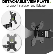 Techly 365566 Uchwyt monitora 13-27" do biurka - B2B Netinet