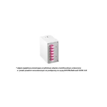 Panel do przełącznicy DIN EFB 53705.1V3, 6x SC Simplex/LC Duplex