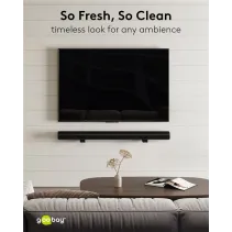 Uniwersalny uchwyt ścienny pod Soundbar, regulowany, czarny