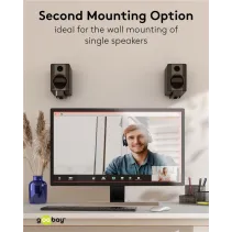 Uniwersalny uchwyt ścienny pod Soundbar, regulowany, czarny