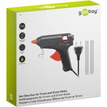 Pistolet do kleju na gorąco, do sztyftów 11-12 mm, 20W, 2 sztyfty w zestawie