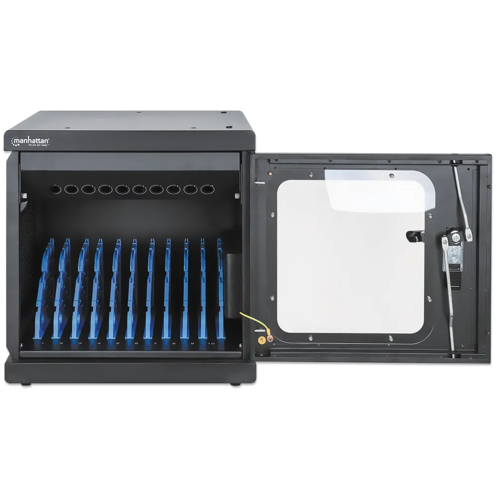 Manhattan 180924 Szafa do ładowania 10 laptopów 15.6" - B2B Netinet