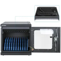 Manhattan 180924 Szafa do ładowania 10 laptopów 15.6" - B2B Netinet