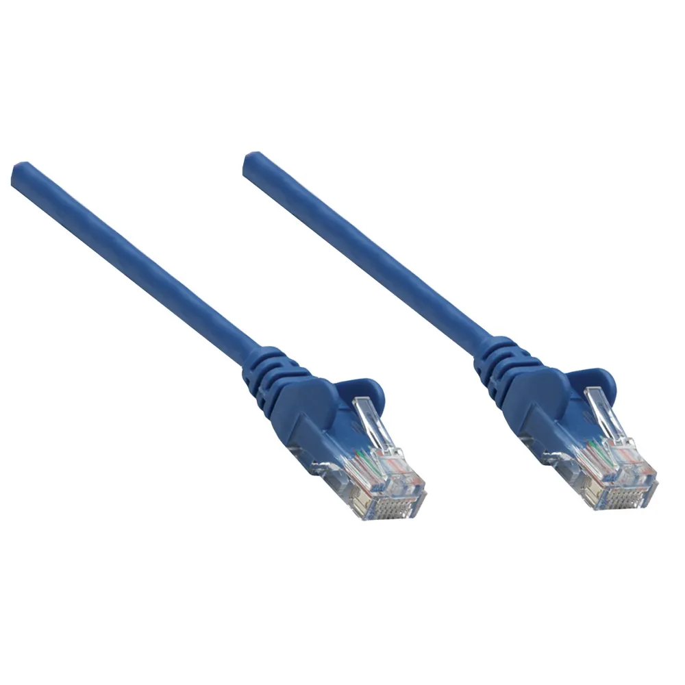 Patchcord Cat6 SFTP 0,5m 100% CU LSZH niebieski