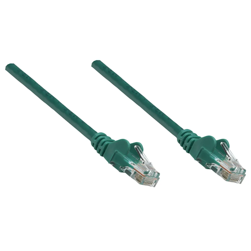 Patchcord Cat6 SFTP 0,5m 100% CU LSZH zielony