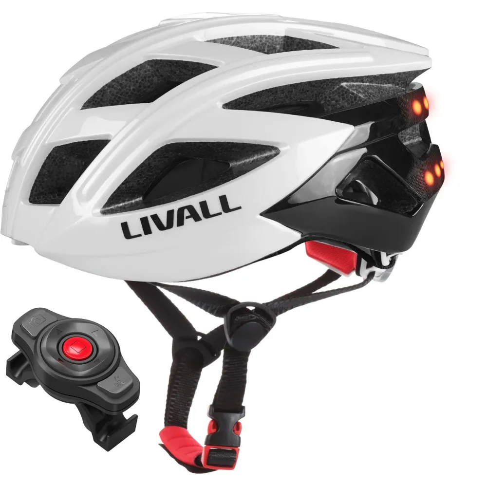 Kask Livall BH60SE Neo V2 55-61cm Bluetooth LED/SOS - B2B Netinet