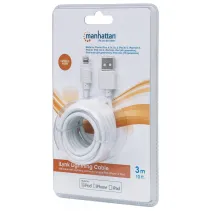 Kabel USB 2.0 USB-A na Apple Lightning 8-Pin MFi  M/M 3m