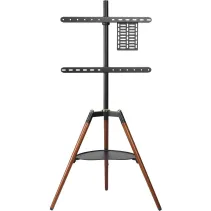 Techly ICA-TR58 Drewniany stojak tripod TV 32-65" - B2B Netinet