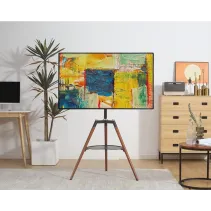 Techly ICA-TR58 Drewniany stojak tripod TV 32-65" - B2B Netinet