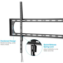 Manhattan 461917 Wieszak TV 60-120" ścienny slim - B2B Netinet