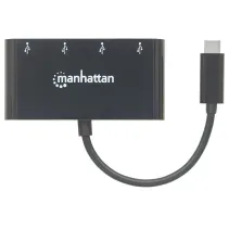 Hub USB 3.0 4-portowy na złączu USB-C